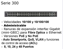 Cisco Switch 300 series