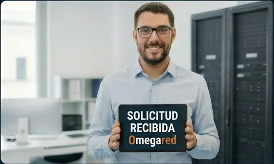 Solicitud recibida Omegared